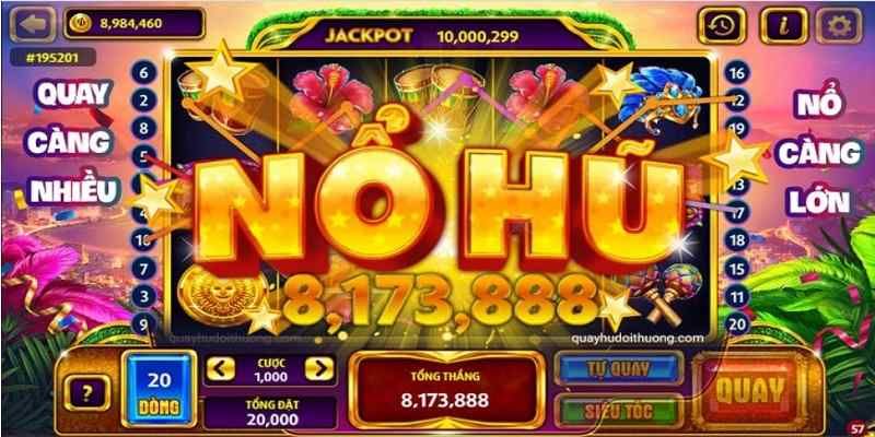 Tham gia game nổ hũ nhận ngay các phần quà hấp dẫn