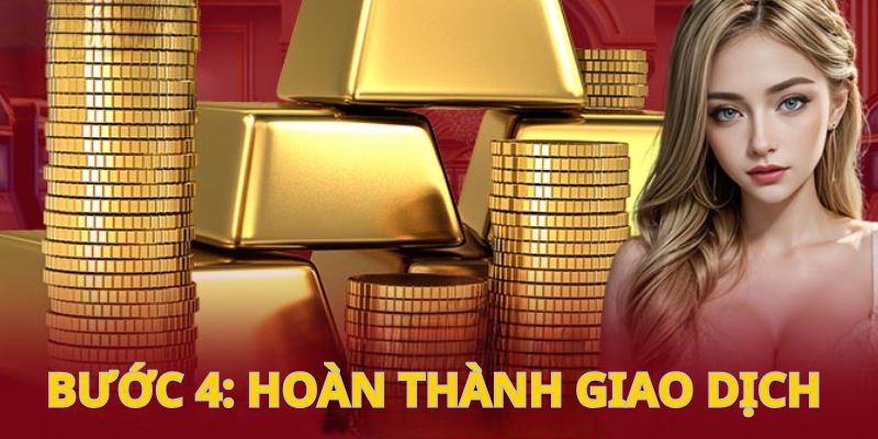 Hội viên hoàn tất giao dịch rút tiền go99 khi nhấn vào nút xác nhận